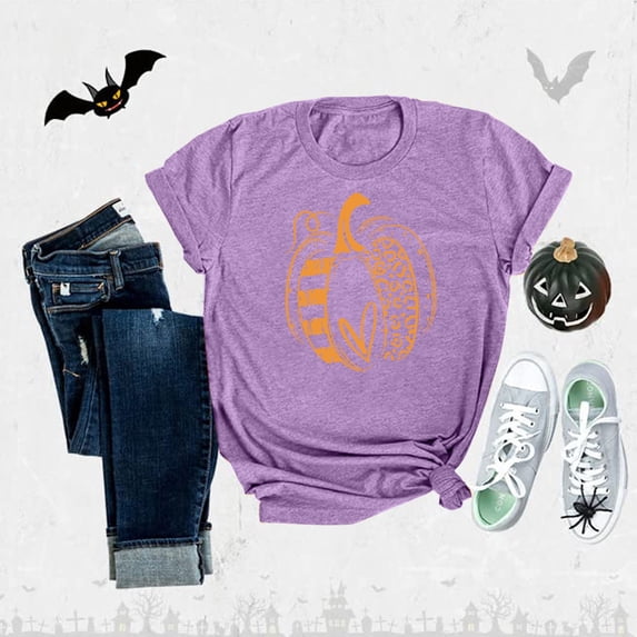 DondPO Tshirts Shirts for Women Short Sleeve Shirts Womens Fall T Shirts Funny Short Sleeve Graphic Tees Tops Womens Tops Summer Tops for Women Purple XXL
