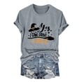 thumbnail image 1 of DondPO Women's T-Shirts Women's "Yes I Can Drive A Stick!" Printed T Shirt Shirts for Women Womens tops Gray L, 1 of 4