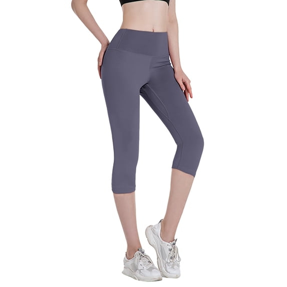 DondPO Yoga Pants Women,Sweatpants Women Women's Capri Yoga Pants With Pockets High Waisted Legging For Workout Work Pants Women,Womens Pants,Purple Pants XL