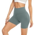 thumbnail image 1 of DondPO Yoga Pants Women Women's Fitness Yoga Shorts High Waist Women's Dance Volleyball Hip Lifting Shorts Biker Shorts Women Running Shorts for Women Multi-color S, 1 of 4