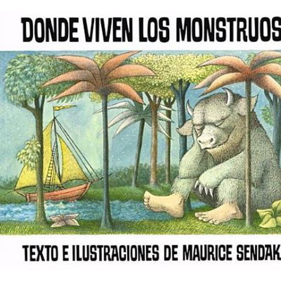 Pre-Owned Where the Wild Things Are /Donde Viven Los Monstrous (Library Binding) 0780762673 9780780762671