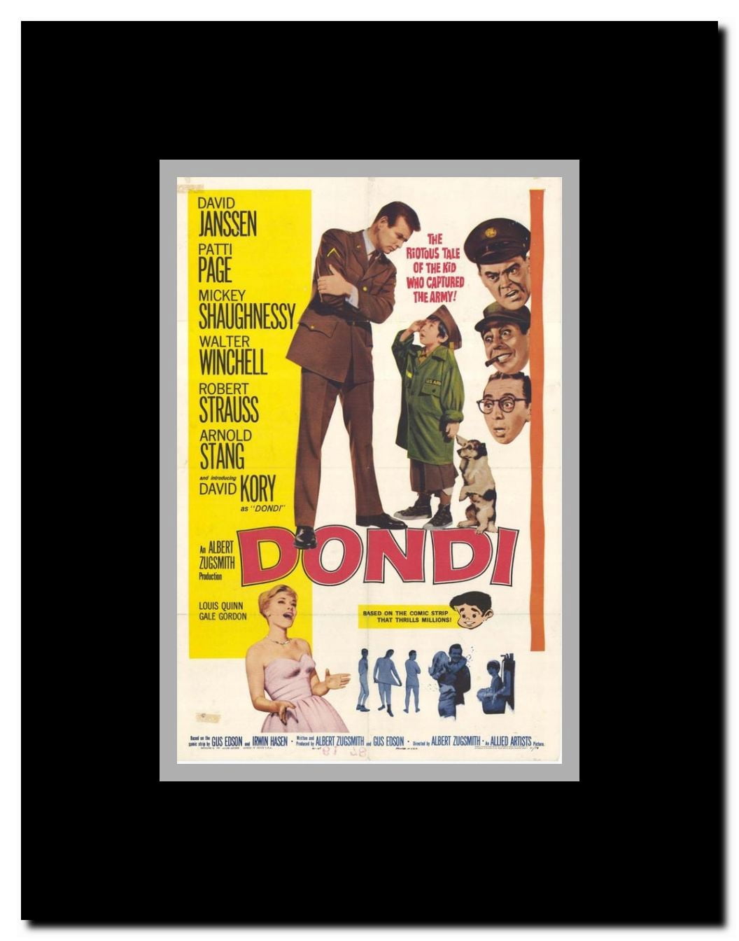 Dondi Framed Movie Poster