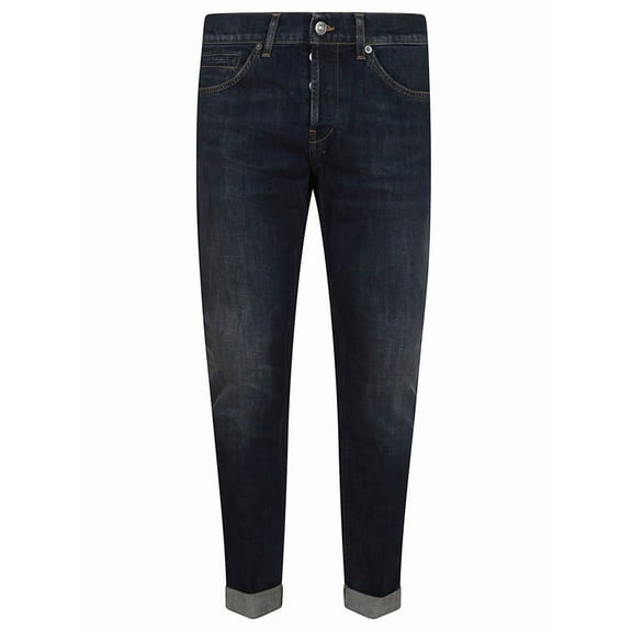 Dondup Skinny Fit Dark Wash Denim Trousers (Men's)