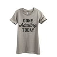 thumbnail image 1 of Done Adulting Today Women's Fashion Relaxed T-Shirt Tee Heather Tan X-Large, 1 of 3