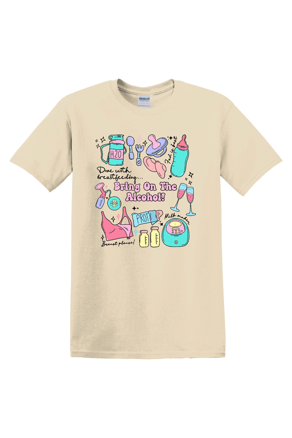 Done Breastfeeding Fed Is Best Graphic T-Shirt