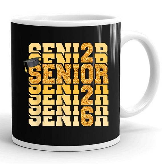 Done Class Of 2026 Senior Graduation 26 Graduate Gift Ceramic Mug 11oz (White;11oz)