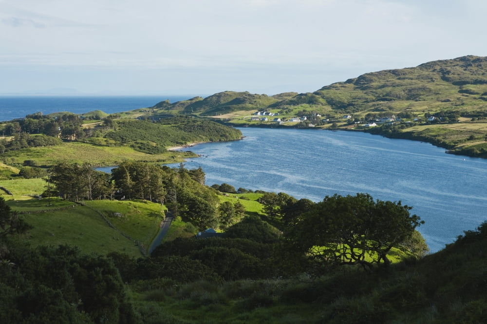 Donegal Bay Teelin County Donegal Ireland Canvas Art - Carl Bruemmer Design Pics (38 x 24)