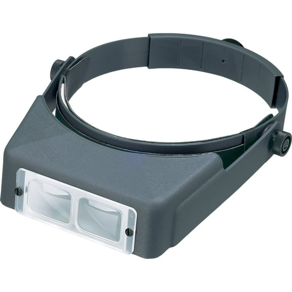Donegan LX-3 OptiVisor AL Binocular 1.75X Magnifier. Adjustable Headband Style