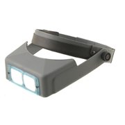 Donegan Optical OptiVISOR Magnifying Headband Visor with 2-3/4X at 6" Lens Plate