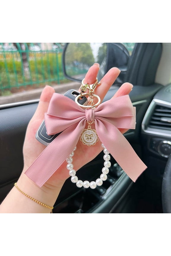 Donemore Bag Extender Chain Purse Strap Extenders for Handbags, Purse Extender Chain Replacement Small Bag Charms Purse Extender Accessories Bow Keychain Kits