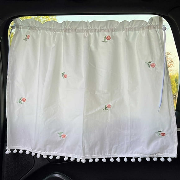 Donemore Car Sun Shade for Window Baby, Blackout Car Window Shades Car Window Curtain Cute Patterns for Sun/Heat/UV Rays Block