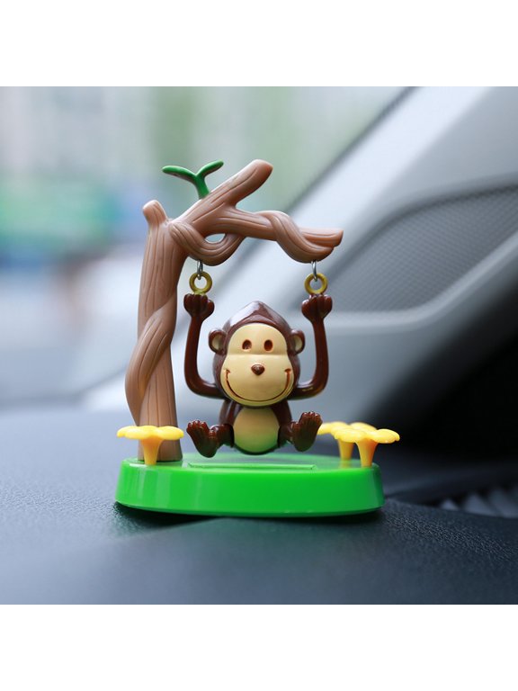 Cute Monkey Solar Power Dancing Monkey Toys for Car Dashboard Desktop Decor for Kids Teens Solar Power Kits Auto Parts, Car Decoration Holiday Gift