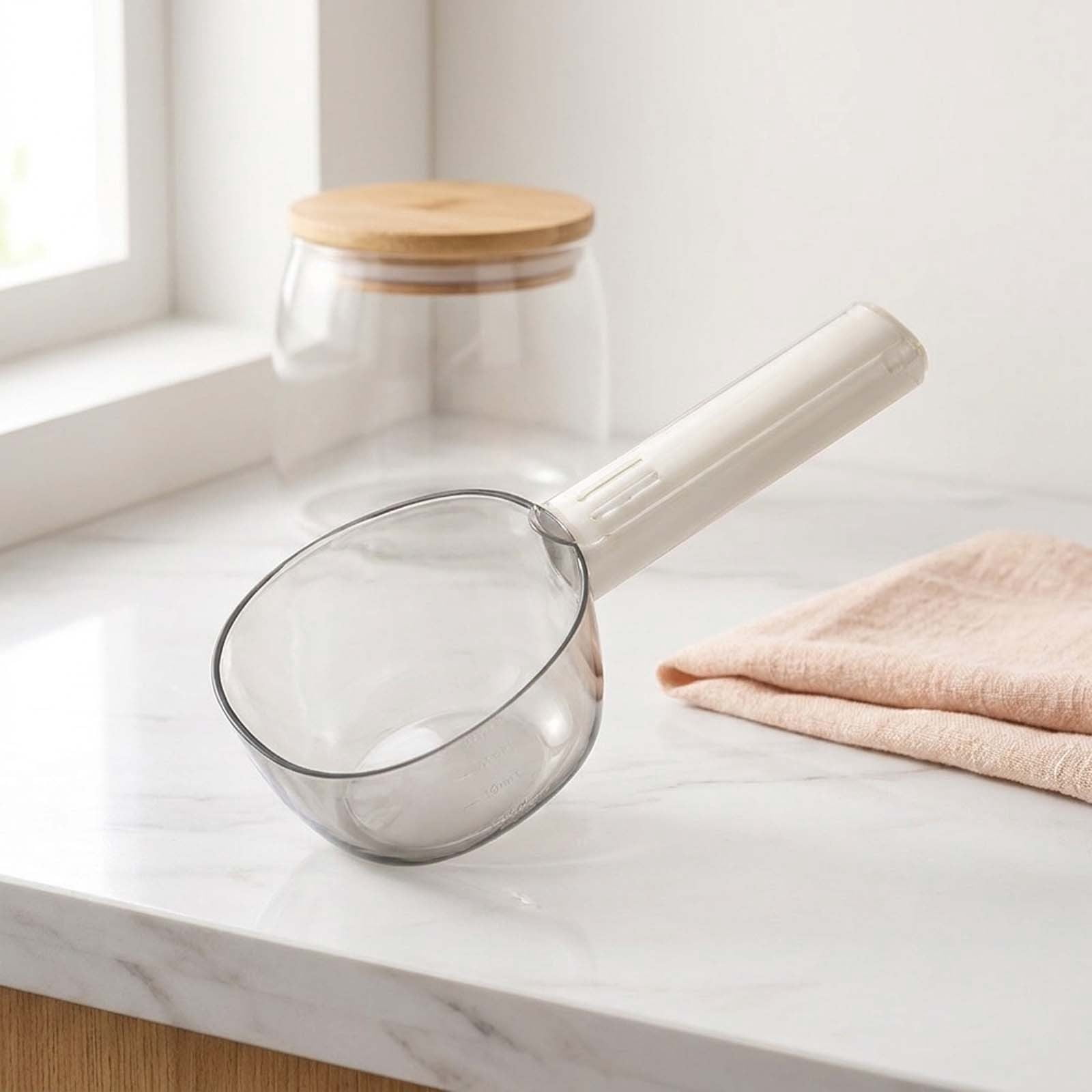 Donemore Measuring Scoop with Scale, 7.87x11.22x2.36 Inch Rice Flour ...