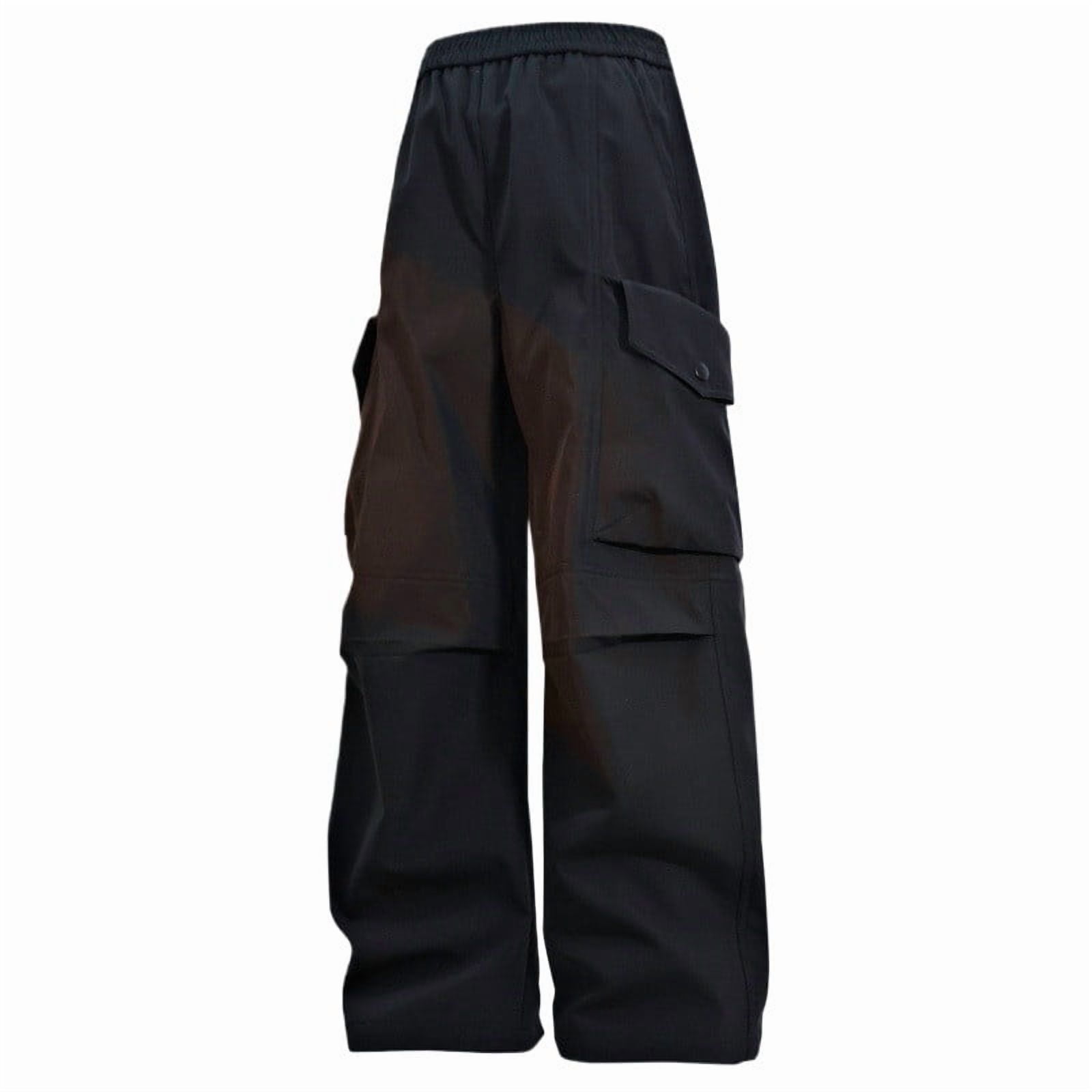 Loose Casual Drawstring Straight Pants