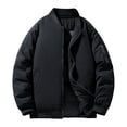 thumbnail image 1 of Donemore Men's Lightweight Bomber Jacket Stand Collar Zipper Cardigan Summer Casual Outdoor Coat, 1 of 7