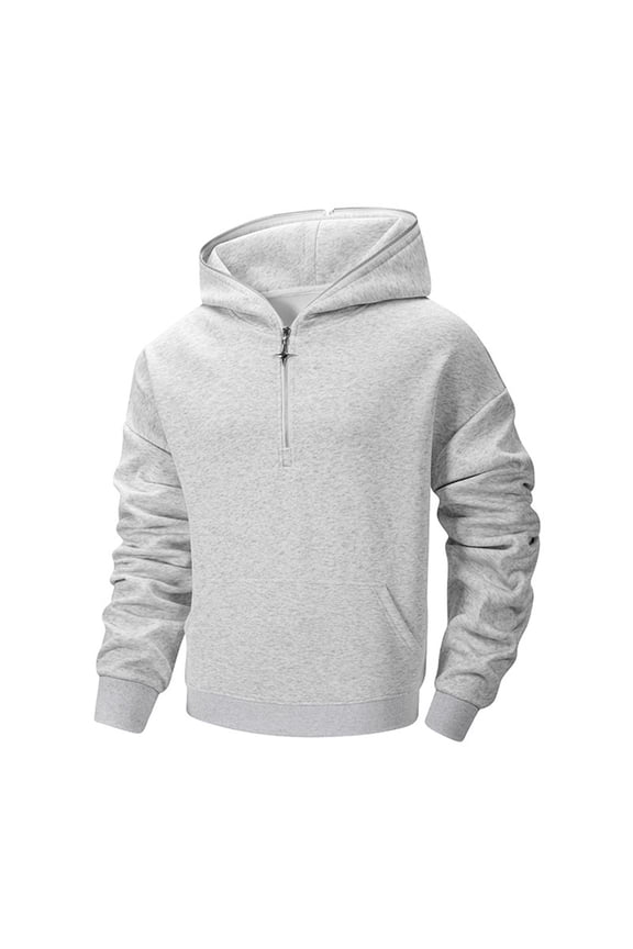 Men's Lightweight Japanese Streetwear Hooded Jacket with Zipper Pockets, 100% Polyester Casual Windbreaker for Outdoor Activities