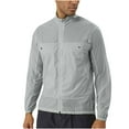 thumbnail image 1 of Donemore Men's Lightweight Sun Protection Windbreaker Jacket with Zipper Pockets, Stand Collar & Long Sleeve for Outdoor Casual Wear, 1 of 8