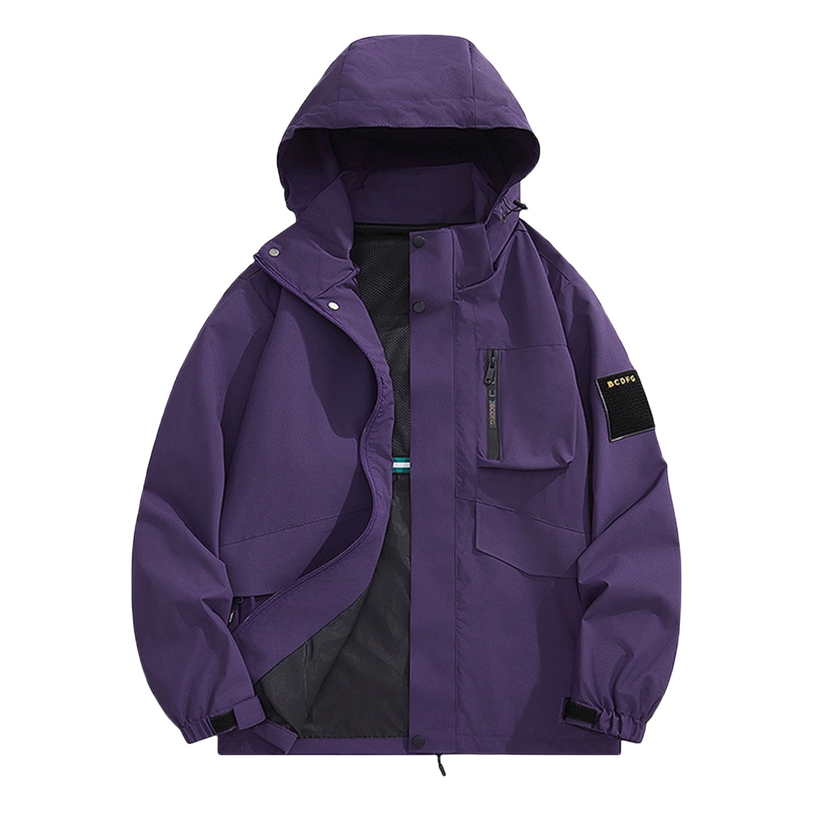 Outdoor Windproof Waterproof Hiking Hooded Jacket