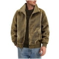 thumbnail image 1 of Donemore Men's Reversible Sherpa-Lined Workwear Jacket with Utility Pockets, 1 of 9