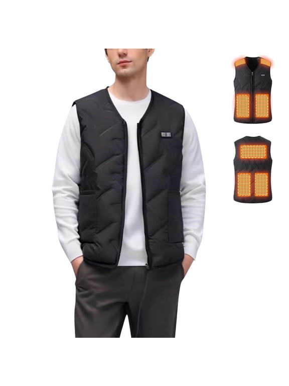 Men's Smart Heated Vest, Warmth - providing High - tech, Convenient Temperature Control, Stylish and Versatile