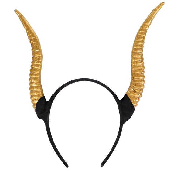 BESTONZON Halloween Spoof Headbands Unique Sheep Horn Headpiece Costume Party Props
