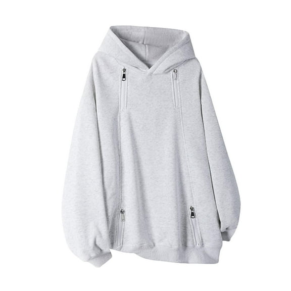 Donemore Men's Solid Color Pullover Hooded Sweatshirt with Zipper and Pockets Long Sleeve Casual Upper Wear Minimalist Versatile Daily Fashion Men's Clothing