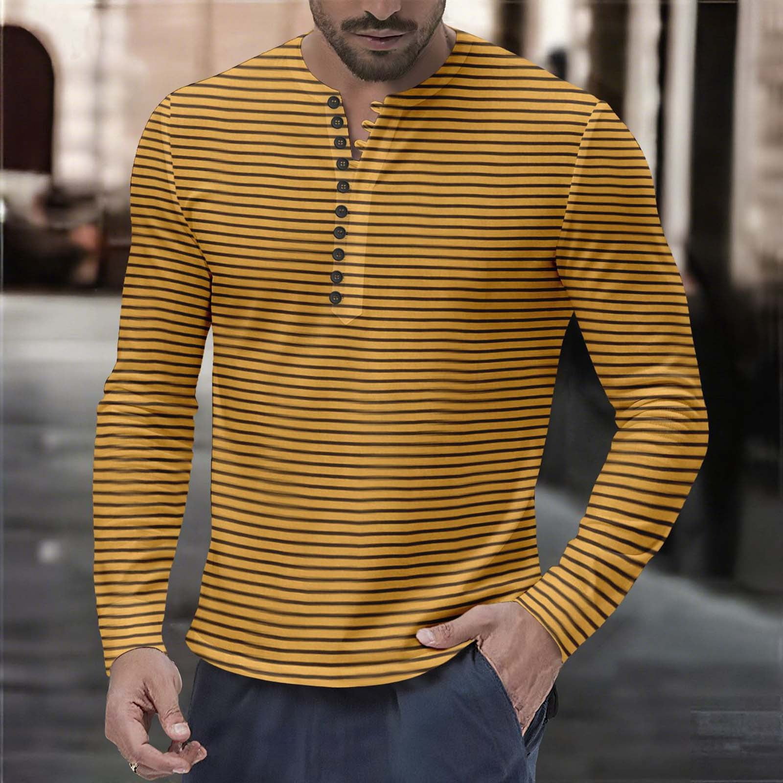 Classic Business Striped Collared Short Sleeve Button Front Summer Men Knit Shirt