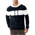 thumbnail image 1 of Donemore Men's Thermal Hoodie Waffle Knit Fleece Lined Comfort Fit Casual Athletic Pullover, 1 of 9