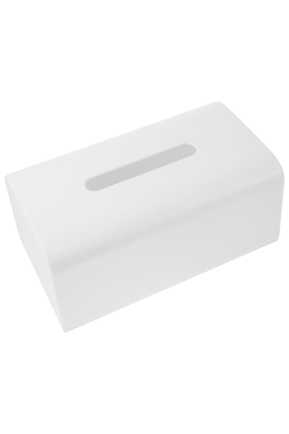 1pc Practical Plastic Tissue Box Simple Paper Storage Container for Home Car