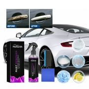 Donemore Multifunctional Iron Powder Remover, Portable Car Rust Removal Spray, Paint Cleaner Car Maintenance Powder Spray Rust Remover Iron Cleaning 100ML