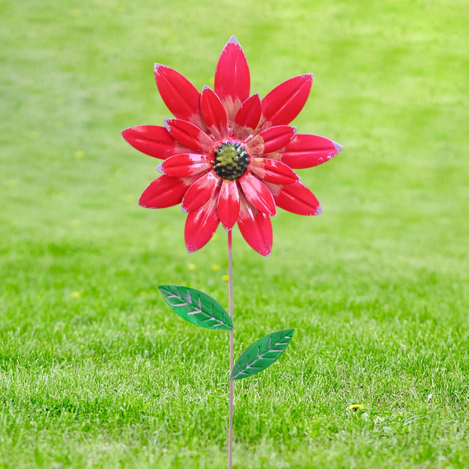 Donemore Outdoor Metal Flowers Decorative Garden Stakes for Spring