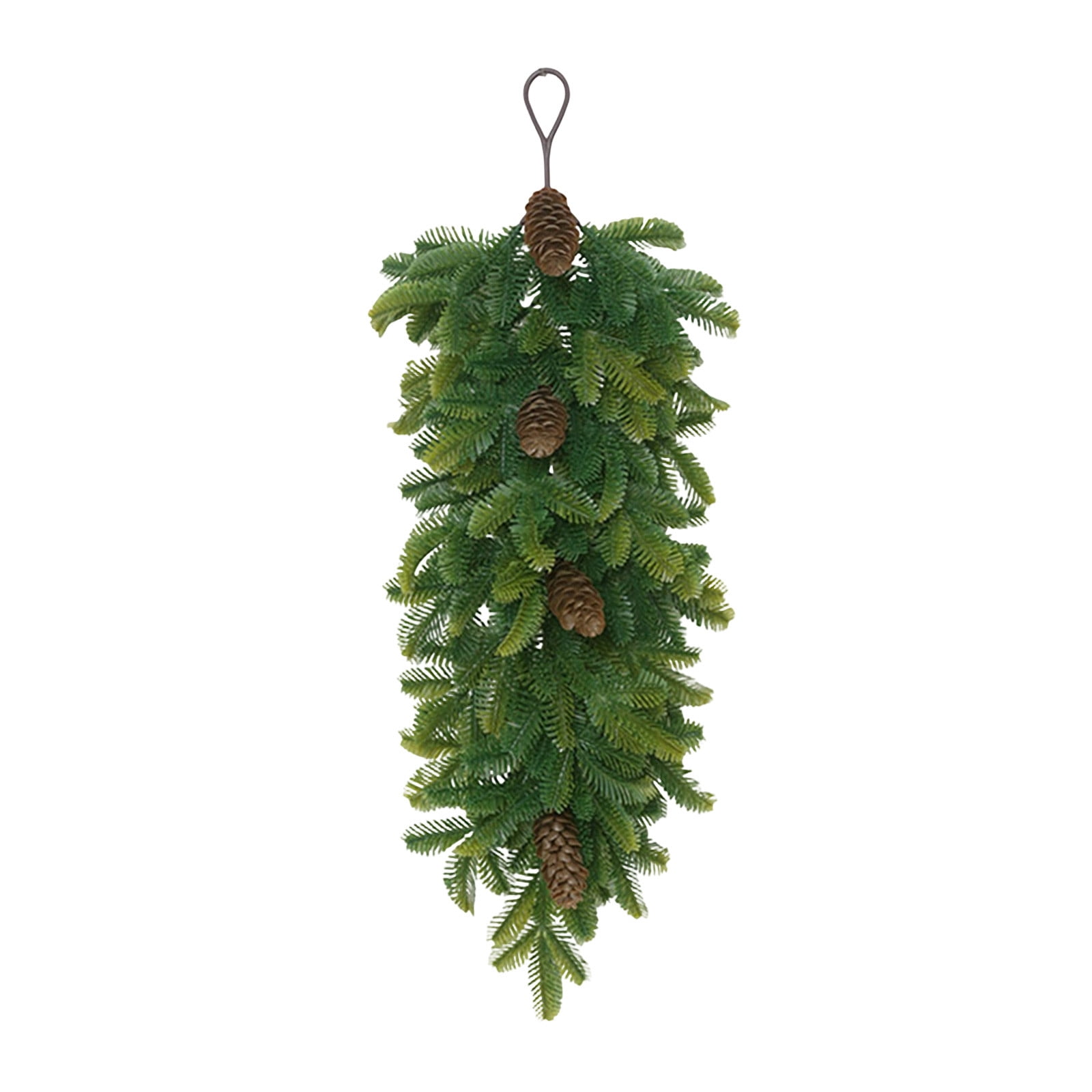 Vine Display Donemore Pine Needle Wall Hanging Vine 24.02 x 10.24 Inch Christmas ...