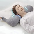 thumbnail image 1 of Donemore Reverse Traction Pillow - Neck Support Pillow, TMJ & Neck Pain Relief, Neck Stretcher Relaxer, 1 of 9