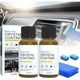 thumbnail image 1 of Donemore Shiny Car Stuff Paint Restorer 2 Pcs 30ml Plastic Coating Kit for Dashboard Door Panels Leather Interior Care Auto Detailing Supplies, 1 of 6