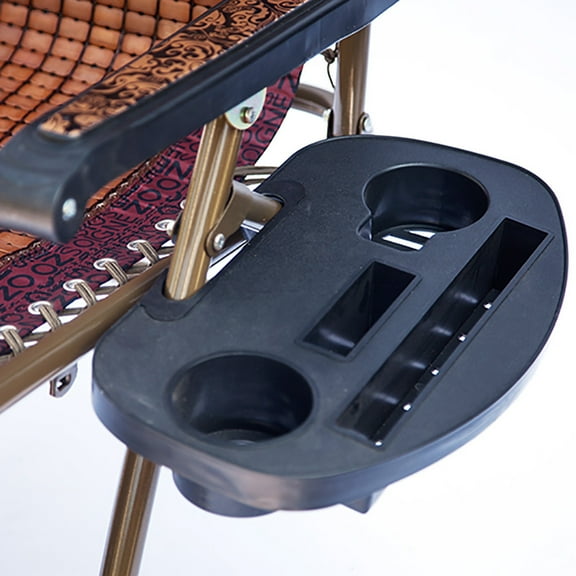 Donemore Zero Gravity Chair Patio Folding Lawn Outdoor Lounge Gravity Camp Reclining Lounge Chair Tray Tools for Poolside Backyard and Beach