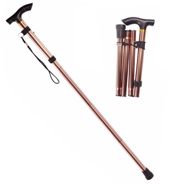 Donepart Folding Walking Stick, Portable Adjustable Walking Cane, 31.7