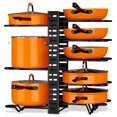 Donepart Pot Rack Organizer, Storage Pot Racks Kitchen Organizers Pot