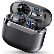 Donerton Headset Wireless, Bluetooth 5.1 Earphone HiFi Stereo with Mic CVC8.0 Noise Canceling, IP7 Waterproof Touch Control Bluetooth Sport headphone