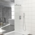 thumbnail image 1 of Donext Dual Shower Head, 10 Inch Wall Mounted Shower System with Rough-in Valve, Chrome, 1 of 7