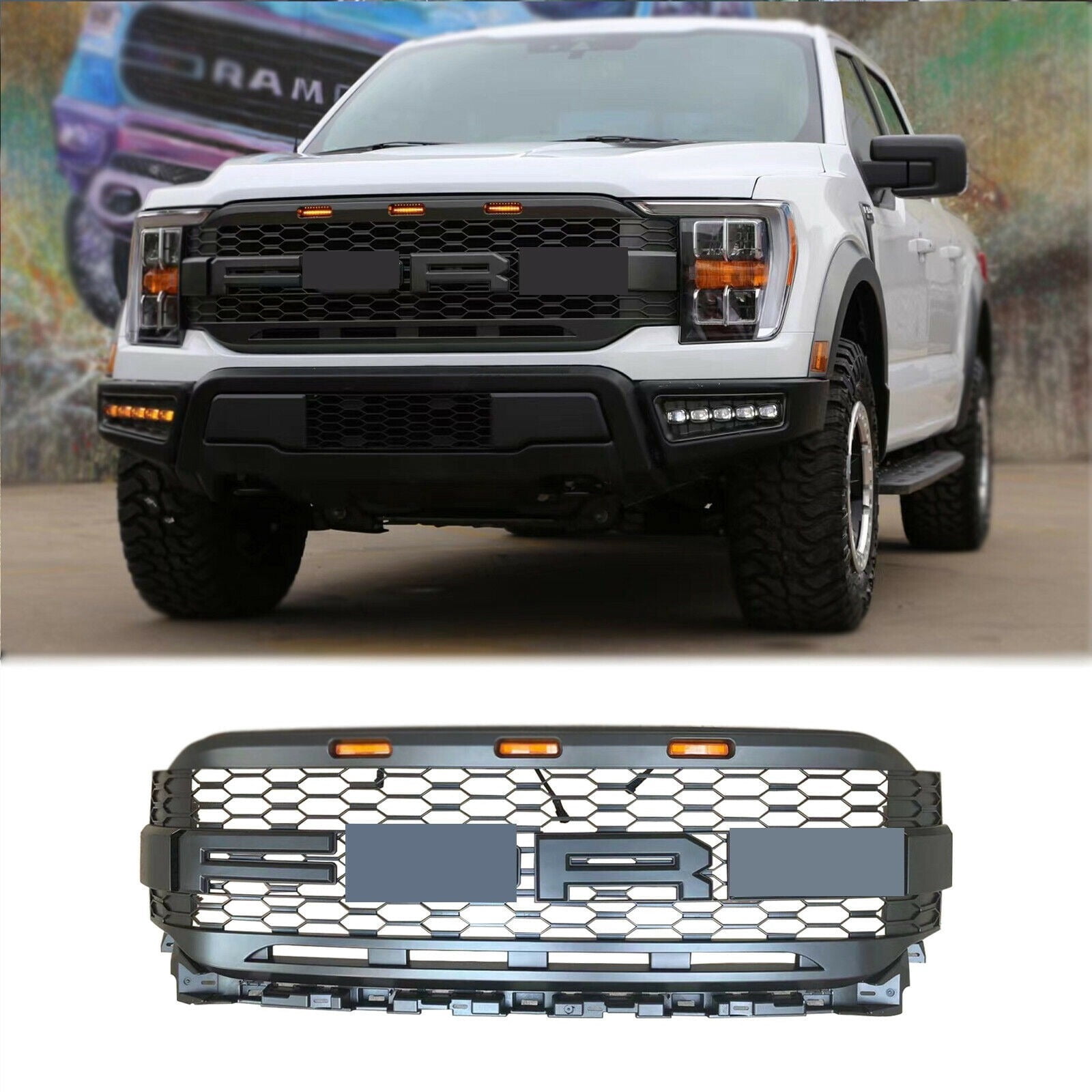 Donext Grill For 2021 2022 2023 Ford f150 Raptor Grill