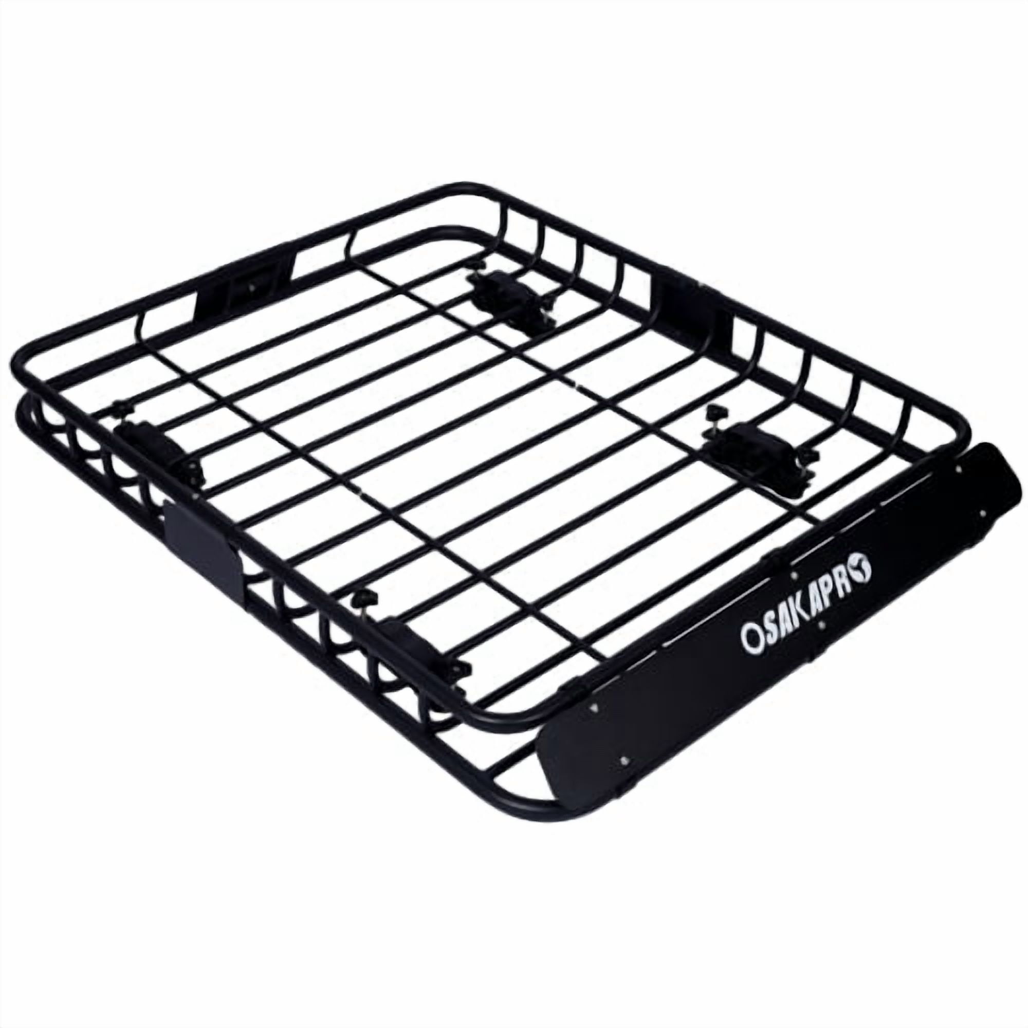 Donext Rooftop Cargo Carrier Basket Motoring Roof Rack,Top Mount Roof Rack 42" black steel