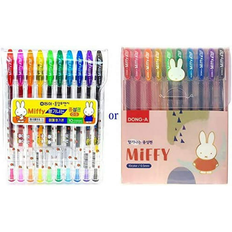 Dong-A Miffy Scented Memo Liner Highlighter - 5 Color- 1 Set