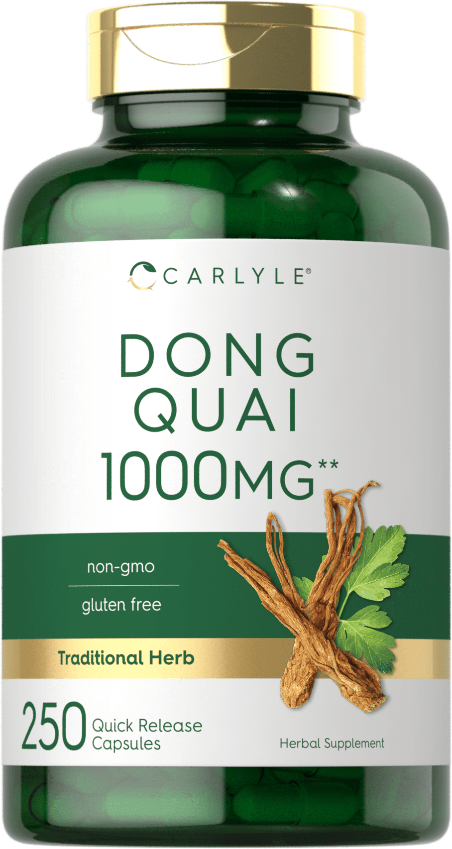 Carlyle's Dong Quai Root Supplement | Antioxidant Rich | 1000mg ...