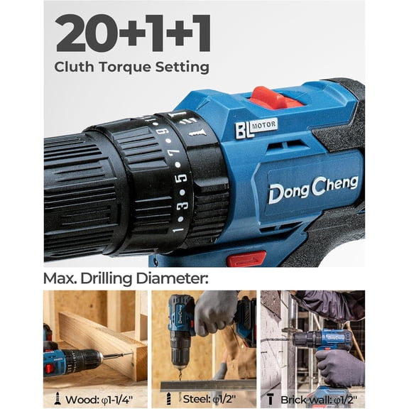 DongCheng 20V Max Hammer Drill