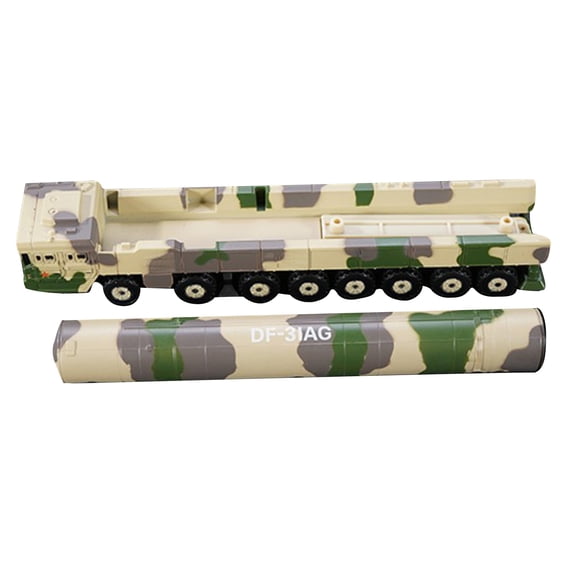 Dongfeng 31 Retrofit Missile Vehicle Model for Aviation Collectibles Display in Living Rooms, Bars, Rooms TAPDRA Accessories