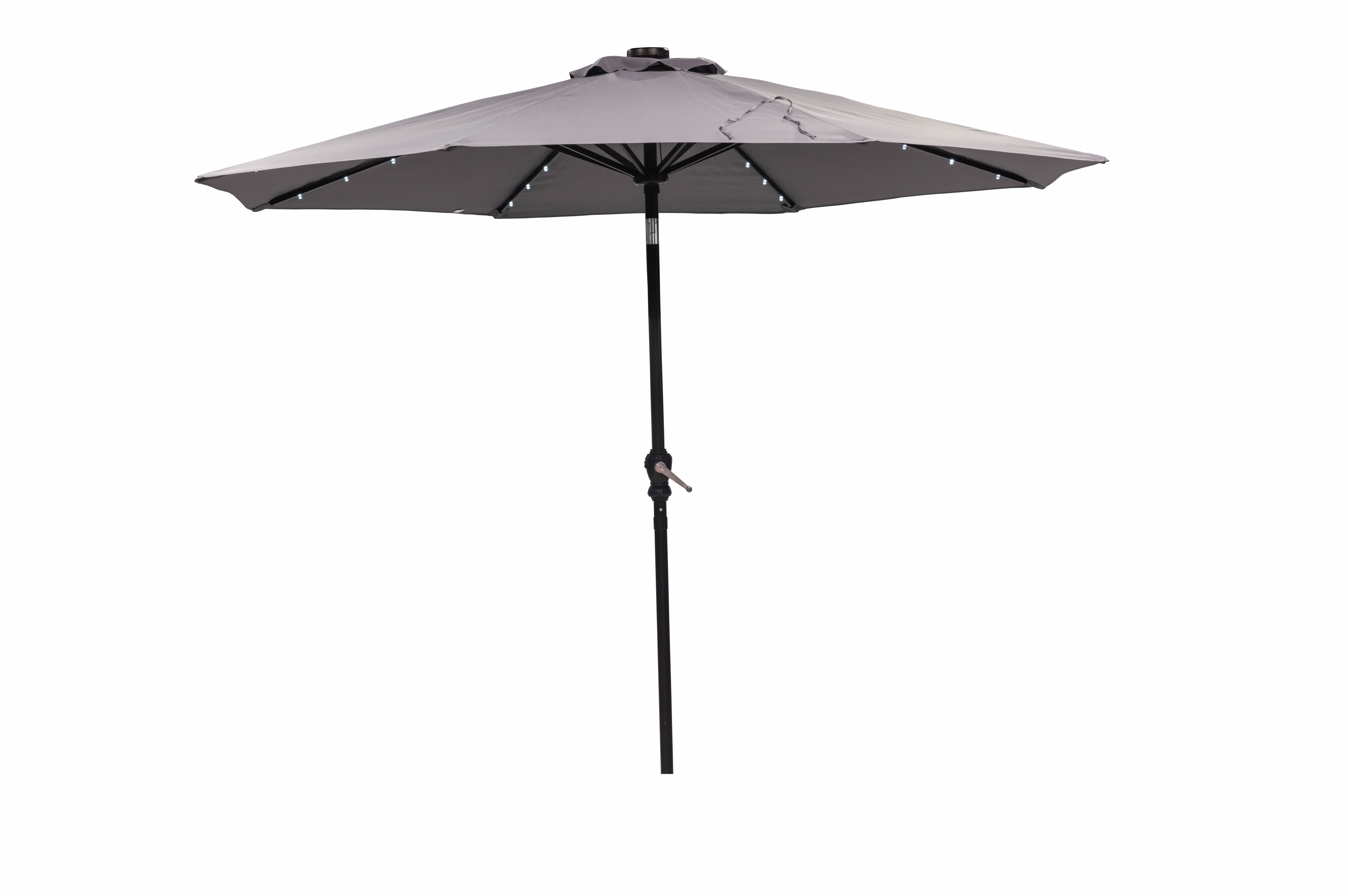 Donglin Gray Octagon Patio Umbrella with Solar Australia Ubuy