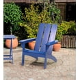 thumbnail image 1 of Donglin Outdoor Patio Garden Furniture Wood Adirondack Chair, Blue, 1 of 5