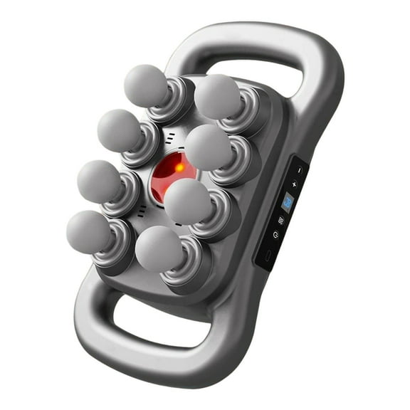 Dongong 8-Head Deep Tissue Massage Gun for Athletes - High Intensity Fascia Release Tool with Interchangeable Attachments, Rechargeable Percussion Therapy for Muscle Recovery