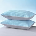 thumbnail image 1 of Dongrere 2Pcs Breathable Pillow Cases for Sleeping Microfiber Bed Pillow Covers with Massage Bumps for Home, Hotels, Schools, 1 of 3