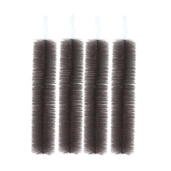 Dongrere 4 Pcs Bendable Cleaning Brushes, Multi-purpose Dust Removal Brushes, Microfiber Head Dusting Brushes for Home Car Curtain Fans, 16.5 Inch, C